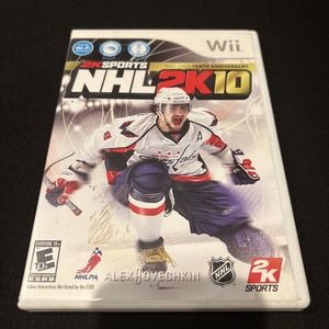 NHL 2K10 (Nintendo Wii, 2009) - Vintage NHL Hockey Video Game 2K Sports